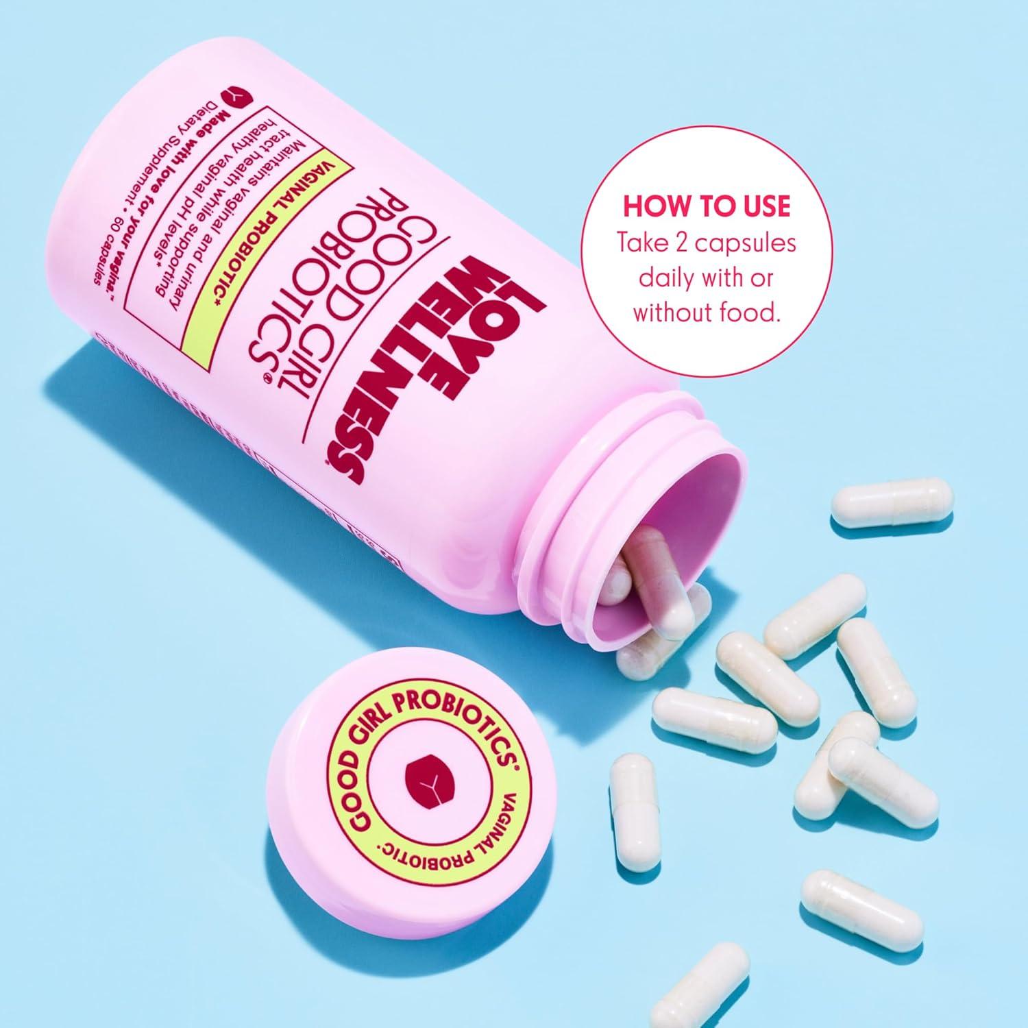 Love Wellness Good Girl Probiotics Your Daily Dose of Feminine Balance & Confidence
