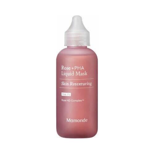 Mamonde Rose + PHA Liquid Mask: Your 2-in-1 Glass Skin Treatment for Gentle Resurfacing & Dewy Hydration!