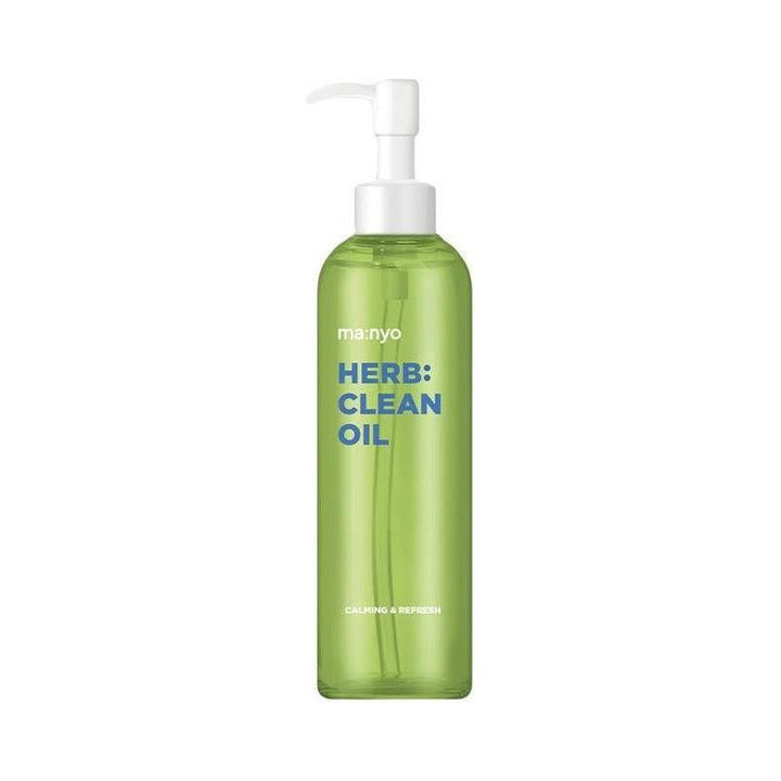 ma:nyo Herb Green Cleansing Oil | 99.9% Naturally Derived, Gentle Deep Cleanse Manyo Factory