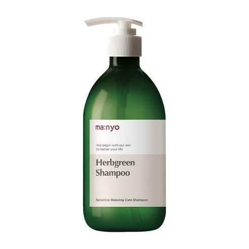 ma:nyo Herbgreen Shampoo | 99% Natural Surfactant for Scalp & Hair Balance