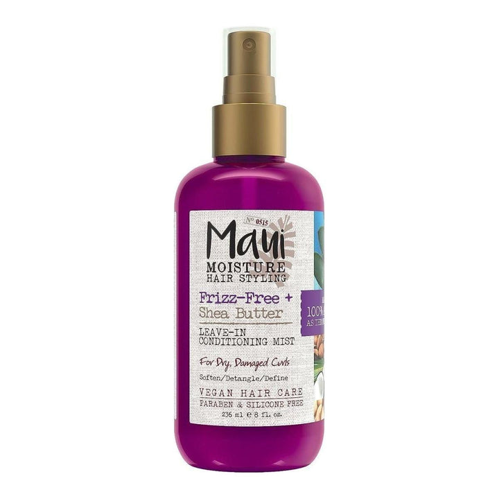 Maui Moisture Frizz-Free + Shea Butter Leave-in Conditioning Mist 236ml | Hydrates, Defines & Protects Curls