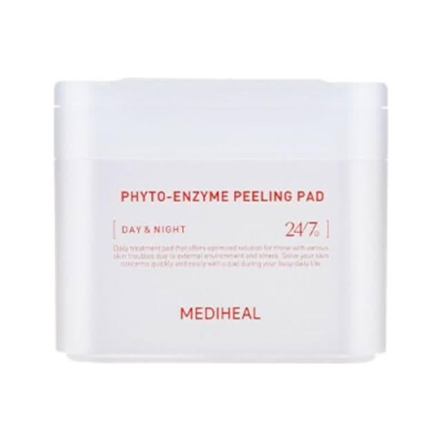 MEDIHEAL Phyto-Enzyme Peeling Pad 90 Count | Gentle Exfoliation for Smooth, Radiant Skin MEDIHEAL