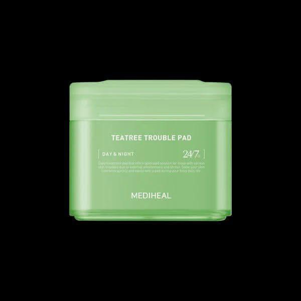 MEDIHEAL Tea Tree Trouble Pad 100 Pads | Soothing Balancing Care for Blemish-Prone Skin MEDIHEAL