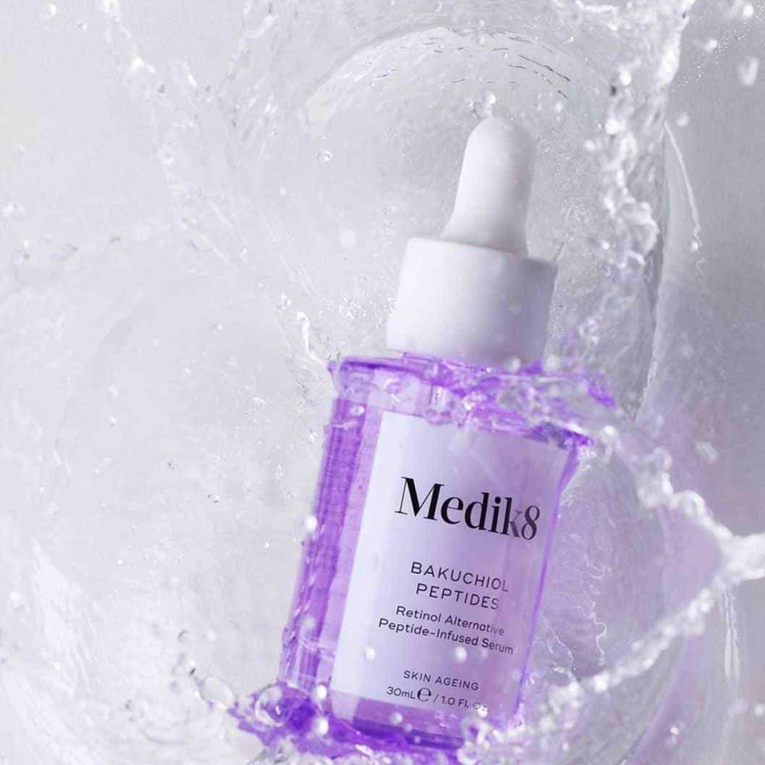 Medik8 Bakuchiol Peptides 30ml | Retinol Alternative for Sensitive Skin & Pregnancy-Safe Anti-Ageing