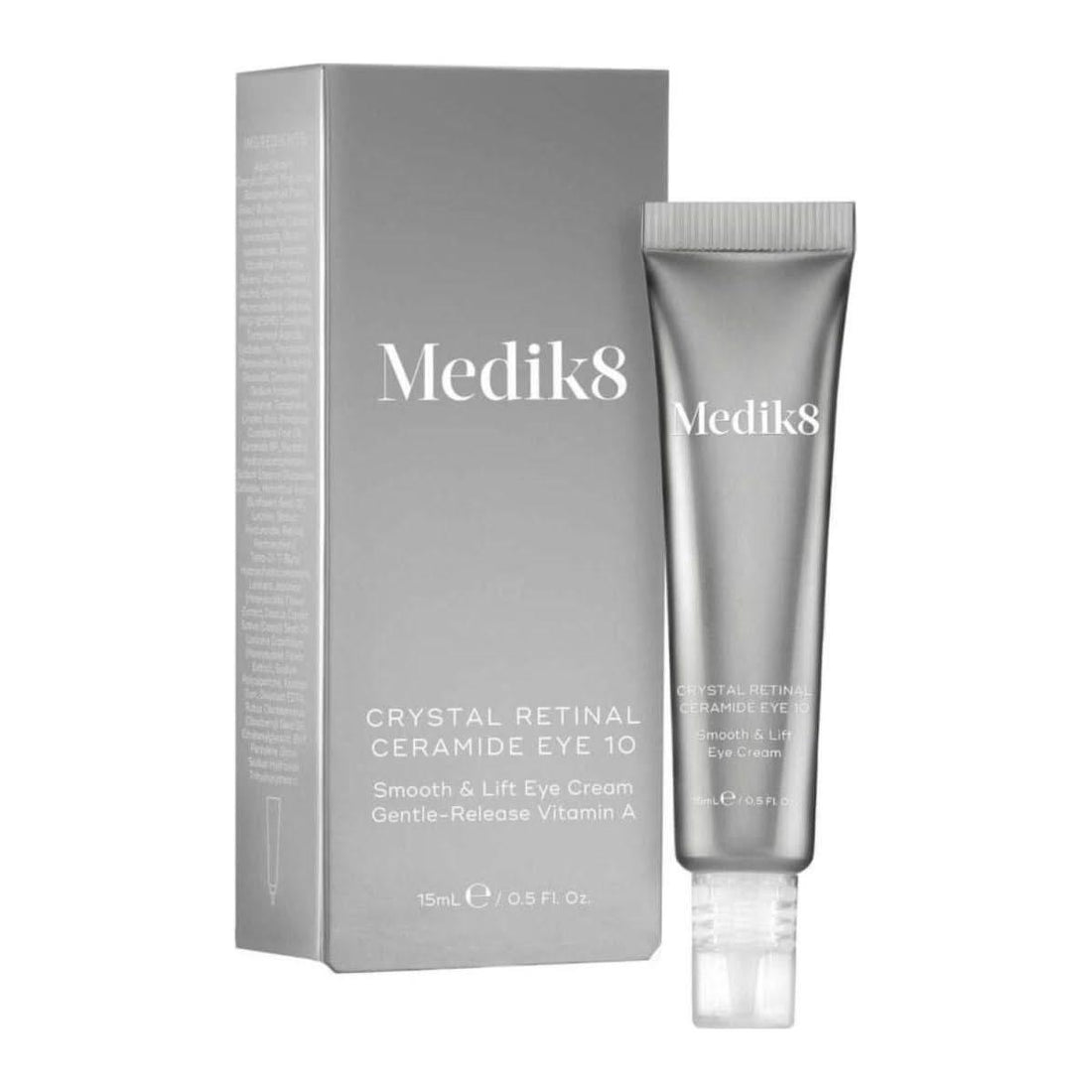 Medik8 Crystal Retinal Ceramide Eye 10 | The Pro-Grade Eye Treatment for Wide-Awake Eyes!