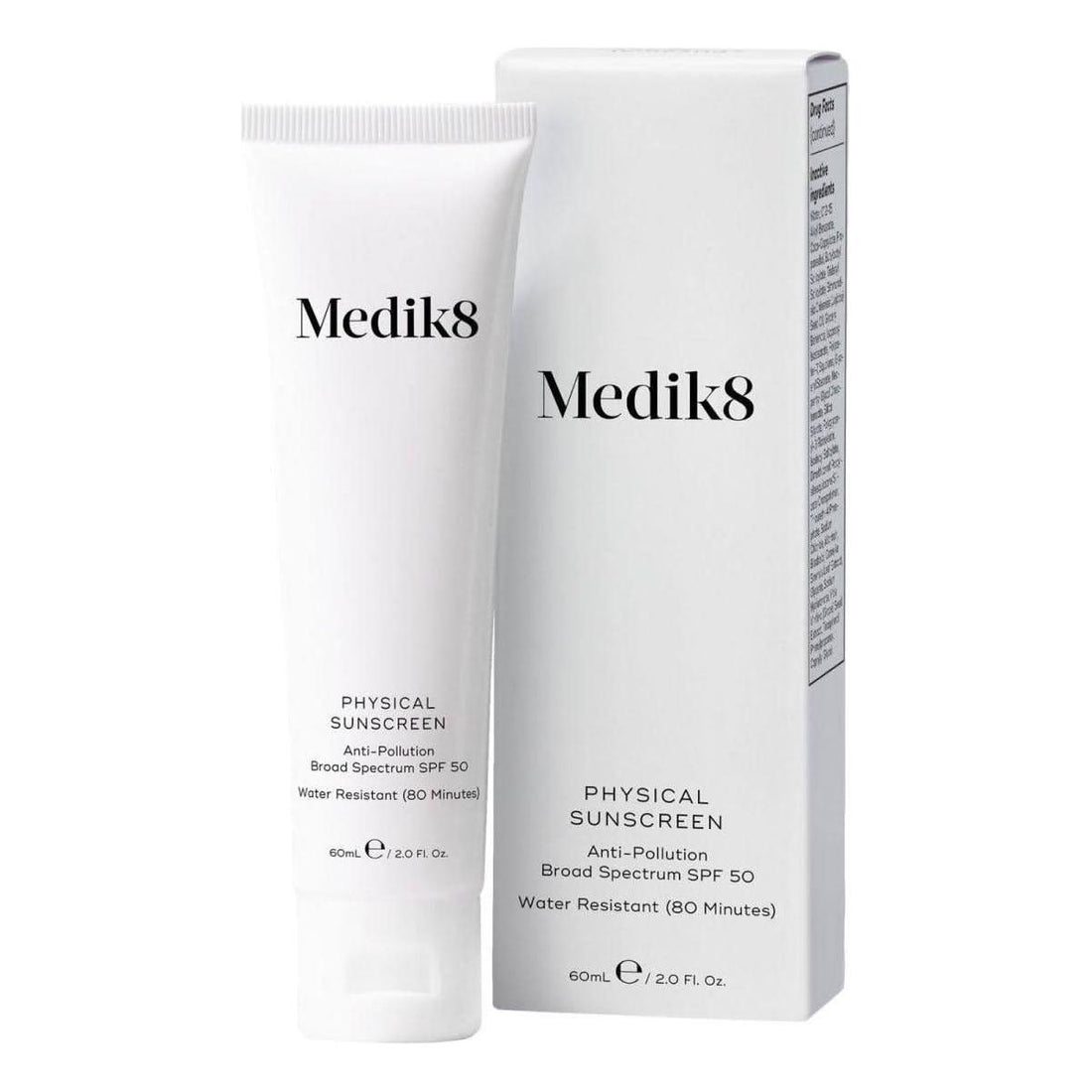 Medik8 Physical Sunscreen SPF50 | The Gentle Giant of Daily Sun Protection!
