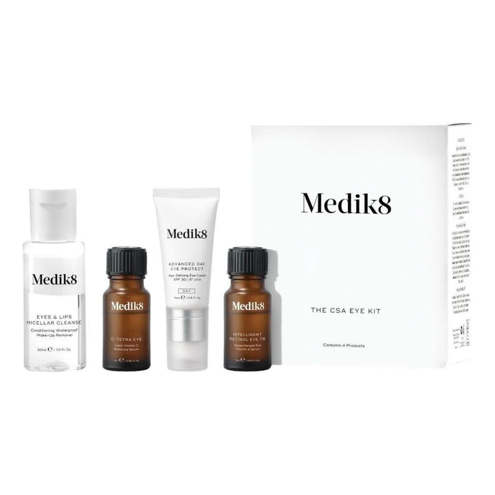 Medik8 The CSA Eye Kit | The Complete 4-Step Ritual for Bright, Youthful Eyes!