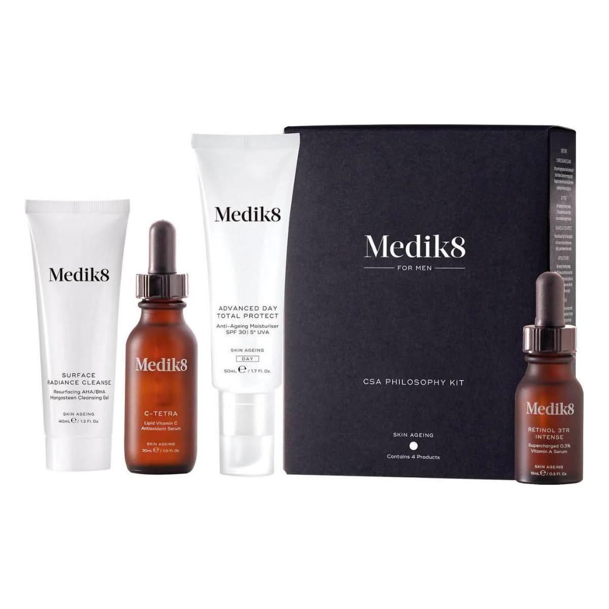 Medik8 | The CSA Kit Retinol Edition for Men 4-Piece Anti-Ageing Routine
