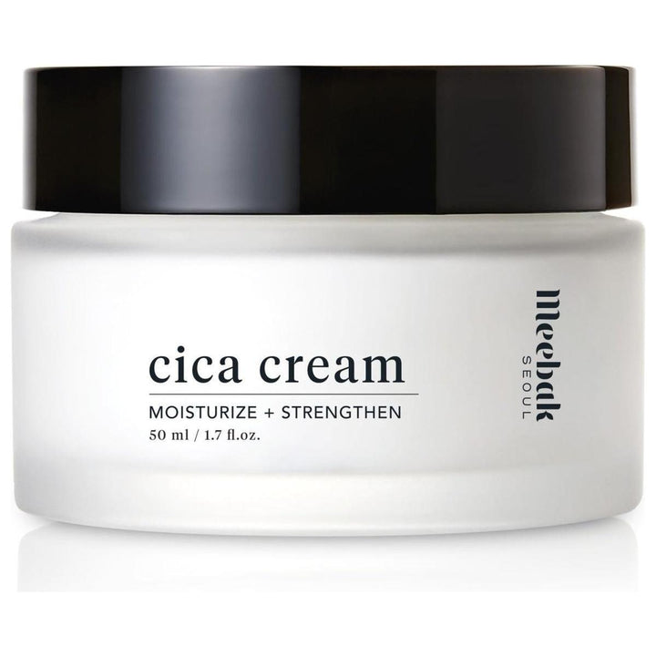 Meebak Cica Cream 50ml | A Soothing, Anti-Aging Moisturiser with Cica, Retinol & Peptides Meebak