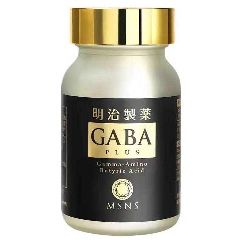 MEIJISEIYAKU GABA Plus Sleep Support Capsules | Deep Sleep, Stress Relief & Gut Health