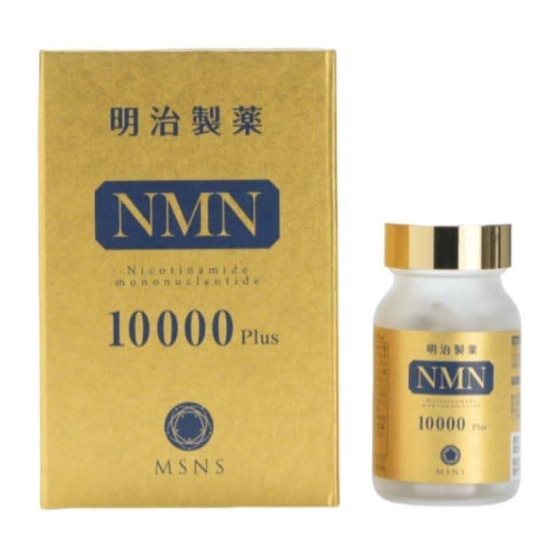 MEIJISEIYAKU NMN 10000 Plus Capsules | Advanced Longevity & Heart-Brain Health