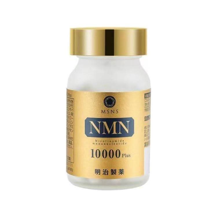 MEIJISEIYAKU NMN 10000 Plus Capsules | Advanced Longevity & Heart-Brain Health