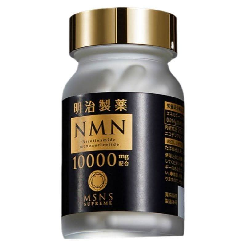 MEIJISEIYAKU NMN 10000mg Capsules | High-Purity NAD+ Booster for Energy & Longevity