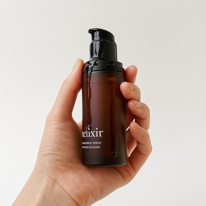 melixir Vegan Bamboo Serum Hydrating, Soothing & Anti-Acne Serum for Radiant Skin melixir