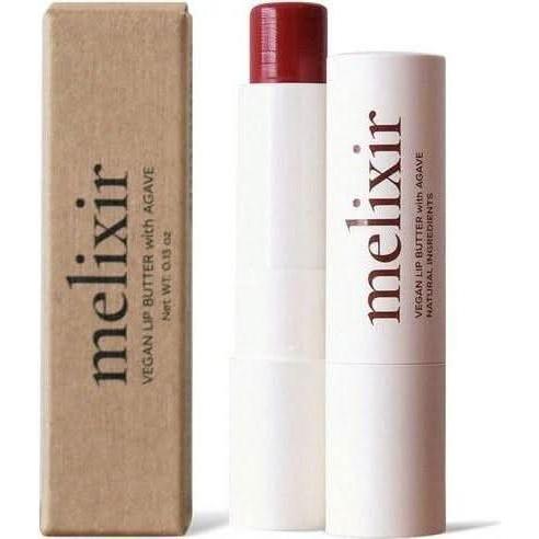 melixir Vegan Lip Butter #06 Lust Red Deeply Hydrating Tinted Lip Balm