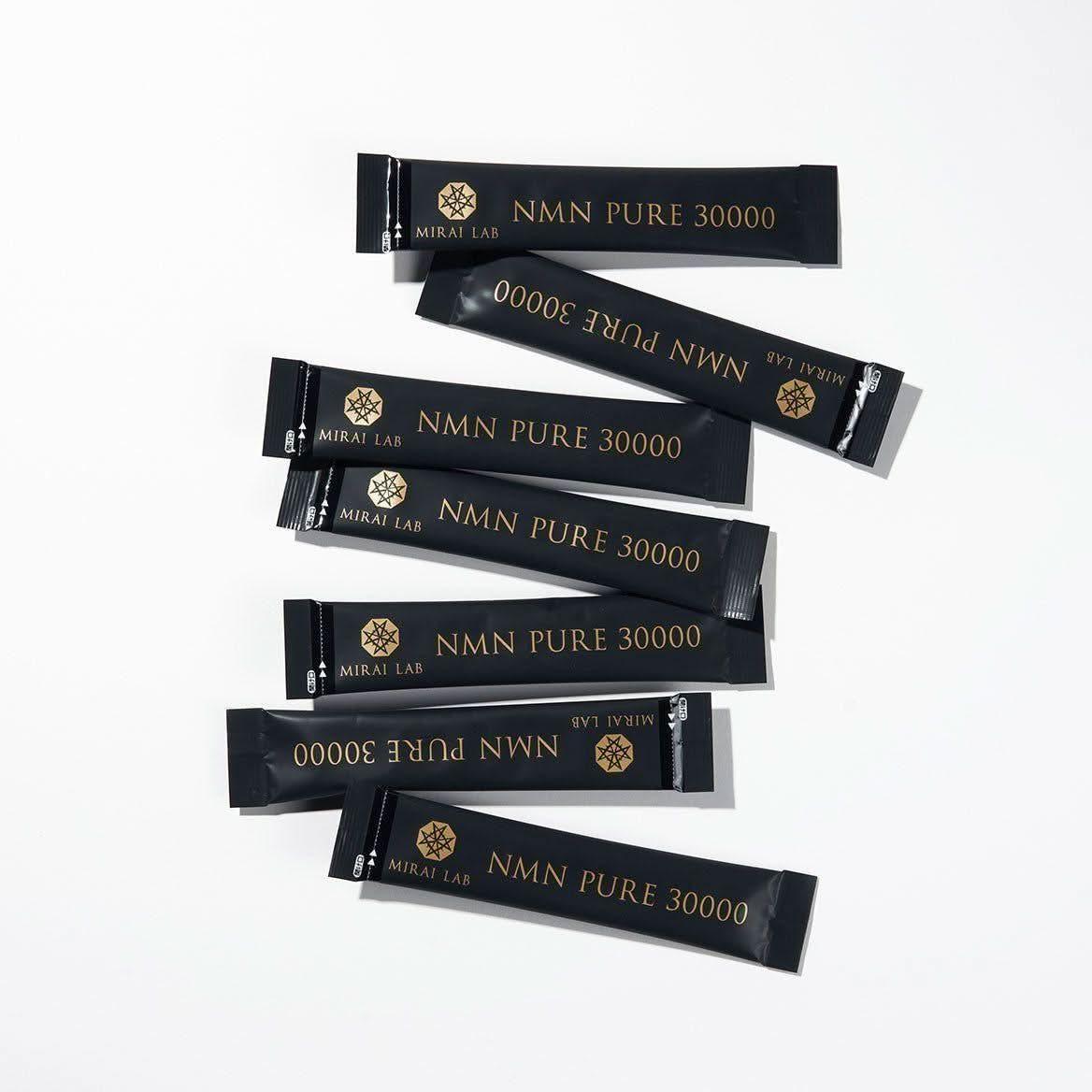 MIRAI LAB NMN 30000 Pure 30 Sachets | Ultra-Pure NMN for Cellular Vitality & Anti-Aging