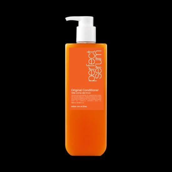 mise en scène Perfect Serum Original Conditioner Deep Nourishing Hair Conditioner with 7 Botanical Oils for Silky, Healthy Hair