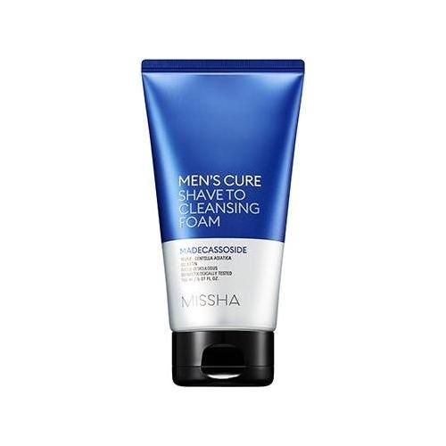 MISSHA Men’s Cure Shave to Cleansing Foam | 2-in-1 Shaving & Cleansing Foam for Men’s Skin MISSHA