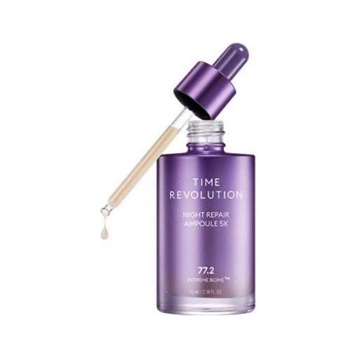 MISSHA Time Revolution Night Repair Ampoule 5X: Wake Up to Transformed, Youthful Skin!