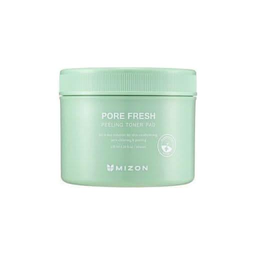 MIZON Pore Fresh Peeling Toner Pads 60 Pads | Gentle Multi-Acid Exfoliation