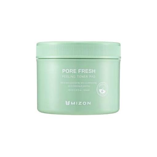 MIZON Pore Fresh Peeling Toner Pads 60 Pads | Gentle Multi-Acid Exfoliation