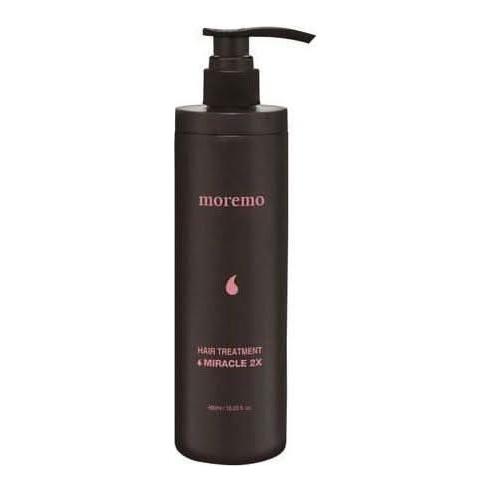 Moremo Hair Treatment Miracle 2X 480ml | Jumbo Size Intensive Repair for Dry & Damaged Hair moremo