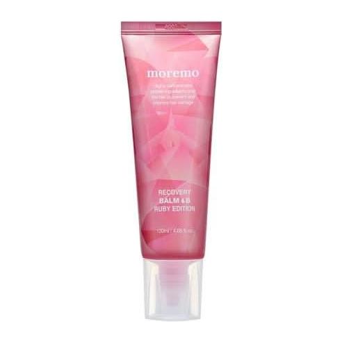 Moremo Recovery Balm B Ruby Edition 120ml | Heat Protection & Protein Repair Leave-In Treatment moremo