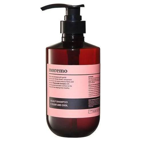Moremo Scalp Shampoo Clear and Cool 500ml | Deep-Cleansing & Cooling Scalp Care moremo