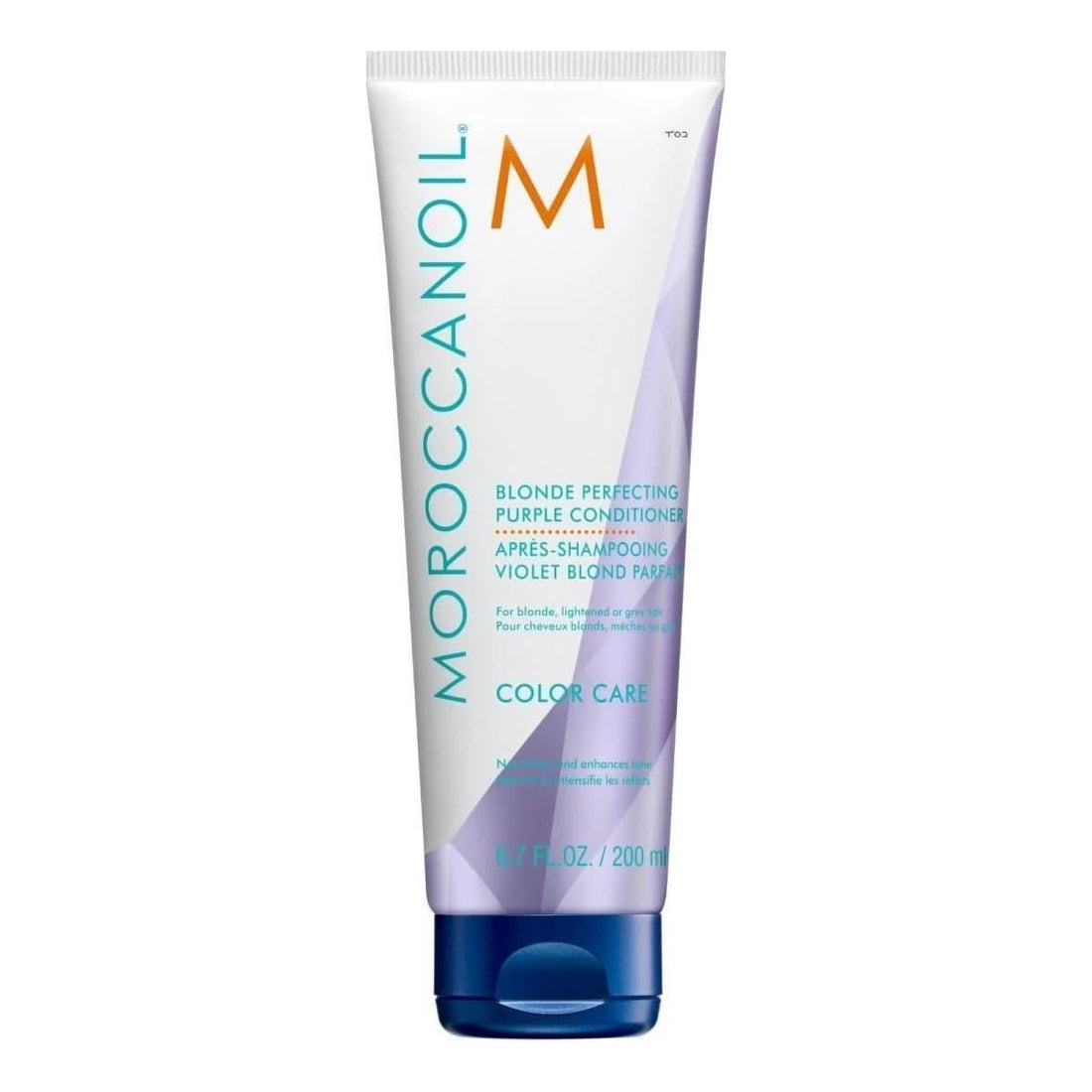 Moroccanoil Blonde Perfecting Purple Conditioner 200ml | Banish Brassiness & Boost Brilliance!