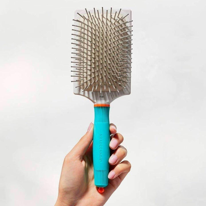 Moroccanoil Ceramic Ionic Paddle Brush Your Salon Secret to Faster Drying & Super-Sleek Hair!