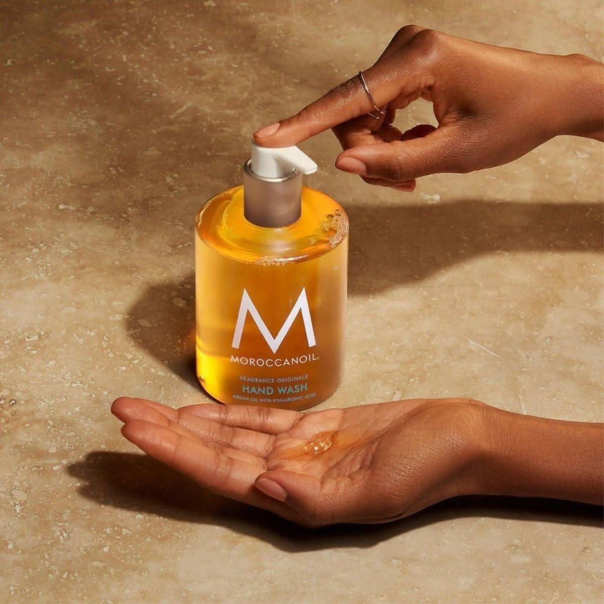 Moroccanoil Liquid Hand Wash 360ml | Nourishing Cleanser with Argan Oil & Hyaluronic Acid