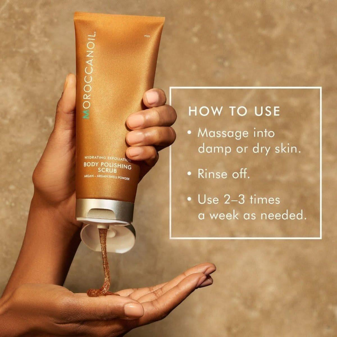 Moroccanoil Polishing Scrub 200ml | Exfoliating Body Scrub for Radiant Skin