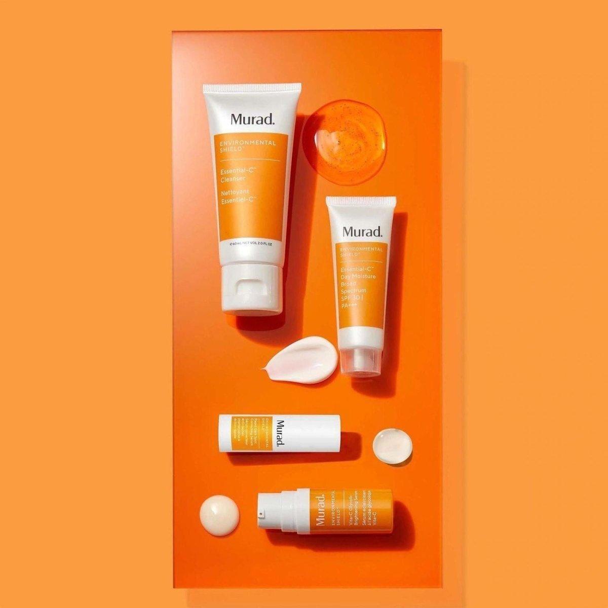 Murad Brighten Trial Kit 4-Step Glow-Boosting Regime Brighten, Even & Protect: Your 2-Week Glow Transformation!