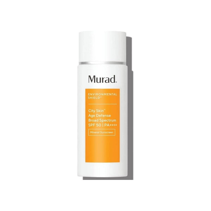 Murad City Skin Age Defense Broad Spectrum SPF 50 PA++++ 50ml | Advanced Blue Light + Pollution Protection 5-in-1 Invisible Shield: Urban-Proof Your Skin Every Single Day!