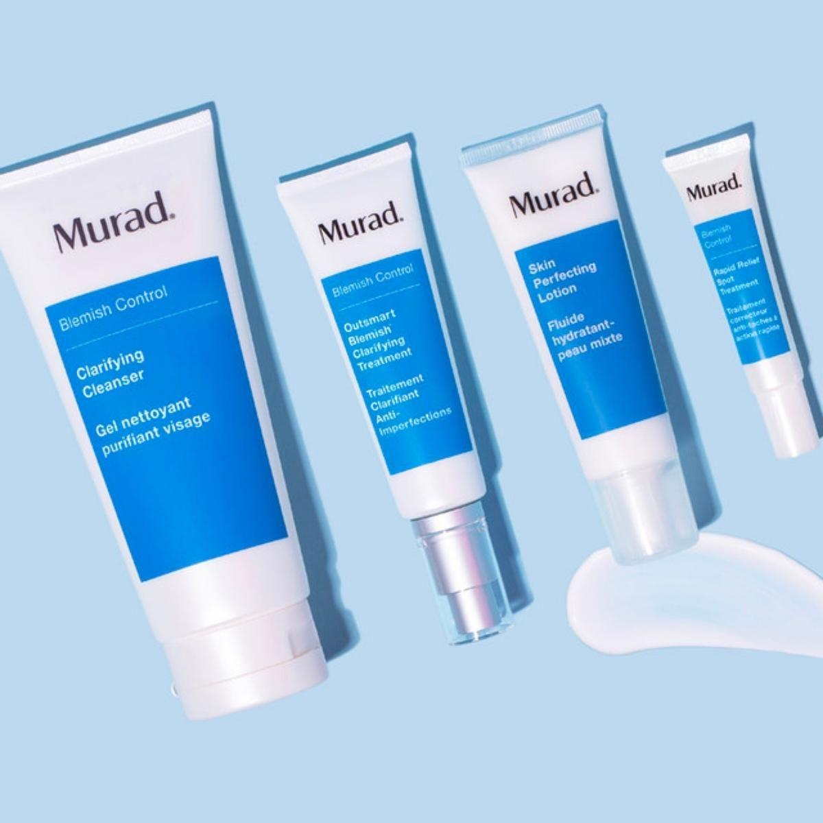 Murad Clarifying Cleanser 200ml | Blemish Control & Deep Pore Cleanse Cleanse Deep, Breathe Free: Maximum Strength for Breakout-Prone Skin!