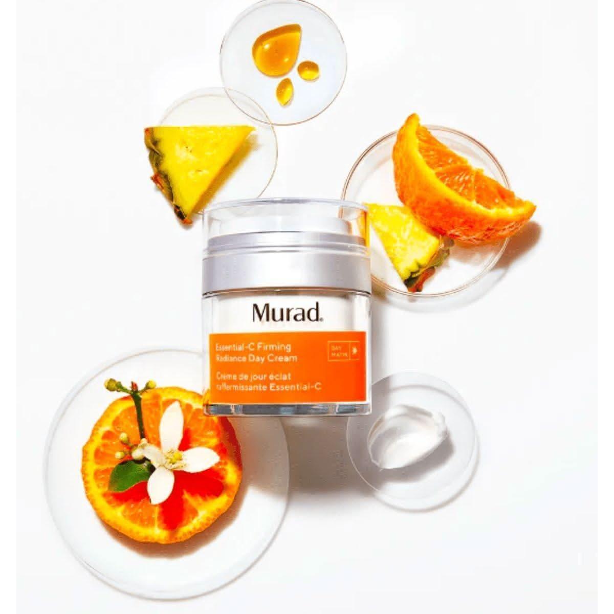 Murad Essential-C Firming Radiance Day Cream 50ml | Brightening, Firming & Hydrating Vitamin C Moisturizer Brighten, Firm & Glow: Your Daily Dose of Radiance!