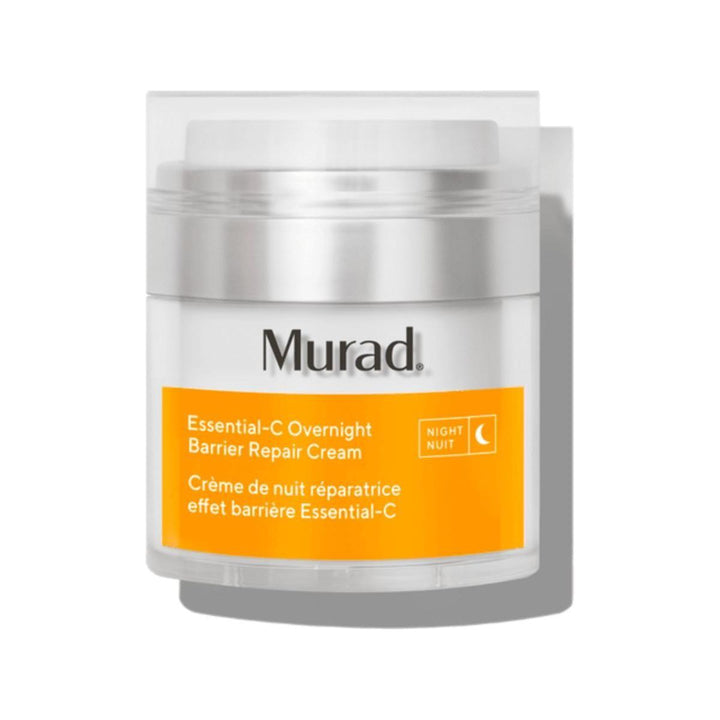 Murad Essential-C Overnight Barrier Repair Cream 50ml | Vitamin C-Infused Night Cream for Hydration & Pollution Defense Night-Time Shield: Wake Up to Stronger, Brighter & Healthier Skin!