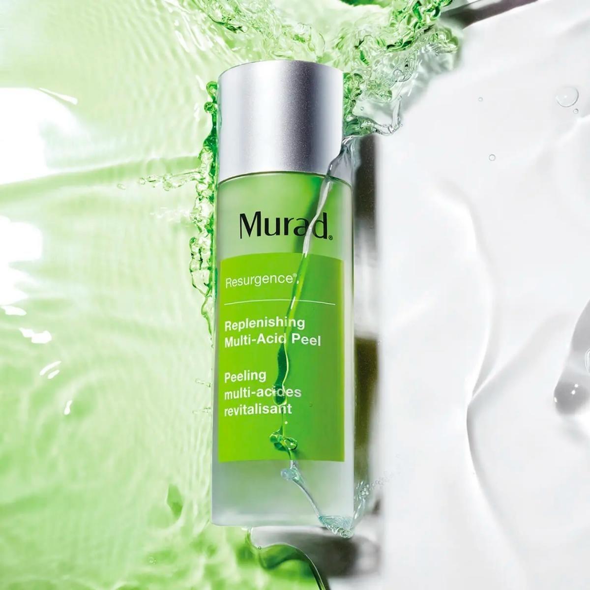 Murad Replenishing Multi-Acid Peel 100ml | Two-Phase Daily Peel for Glowing, Renewed Skin in Just 7 Days Resurface & Glow: Reveal 33% Fresher Skin in 1 Week!