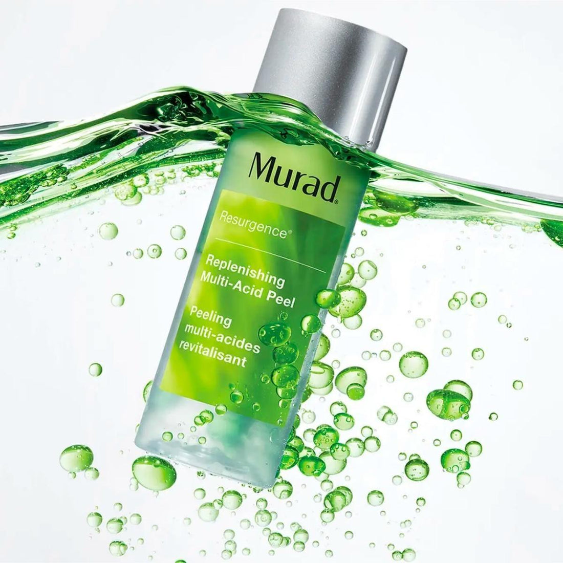 Murad Replenishing Multi-Acid Peel 100ml | Two-Phase Daily Peel for Glowing, Renewed Skin in Just 7 Days Resurface & Glow: Reveal 33% Fresher Skin in 1 Week!