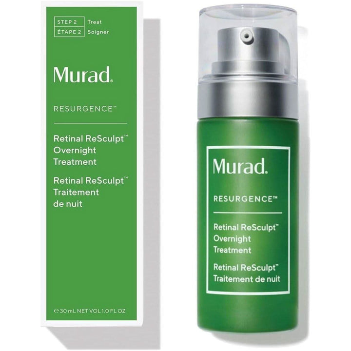 Murad Retinal ReSculpt Overnight Treatment | Next-Generation Retinal Technology for Visible Firming & Resculpting Overnight Lifting Miracle: Wake Up to Tighter, Sculpted & Youthful Skin!