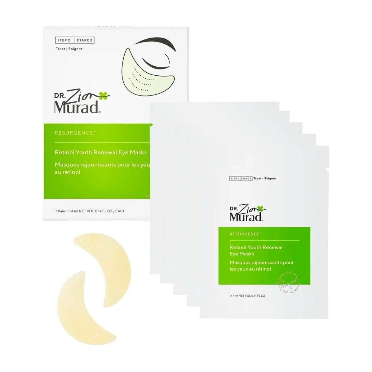 Murad Retinol Youth Renewal Eye Masks 5 Pack | Radiance-Boosting Retinol Eye Care Brighten & Smooth: 15-Minute Retinol Revival for Tired Eyes!