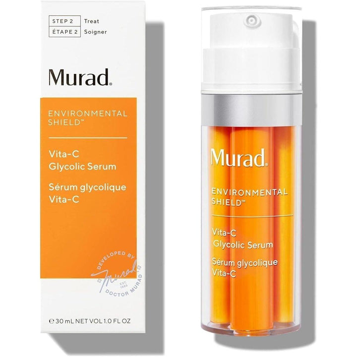 Murad Vita-C Glycolic Brightening Serum 30ml | Radiance-Boosting Vitamin C & Glycolic Treatment Brighten & Refine: See a Radiant Glow in Just 14 Days!