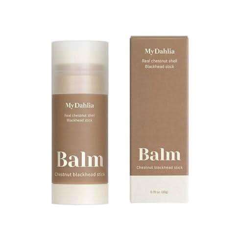 My Dahlia Balm Real Chestnut Shell Blackhead Stick: Your Fun, Fast & Mess-Free Fix for Clogged Pores!