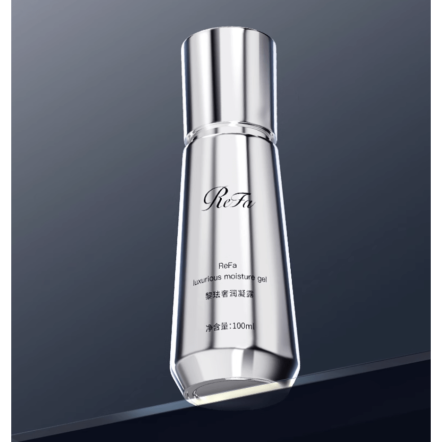 ReFa Collagen Luxurious Moisturizing Gel 100ml | Device-Activated Hydration with Triple Collagen & Gold Foil