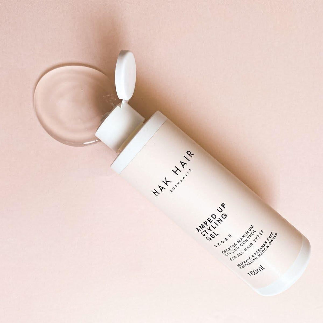 NAK Amped Up Styling Gel | Strong Hold Styling for Maximum Control