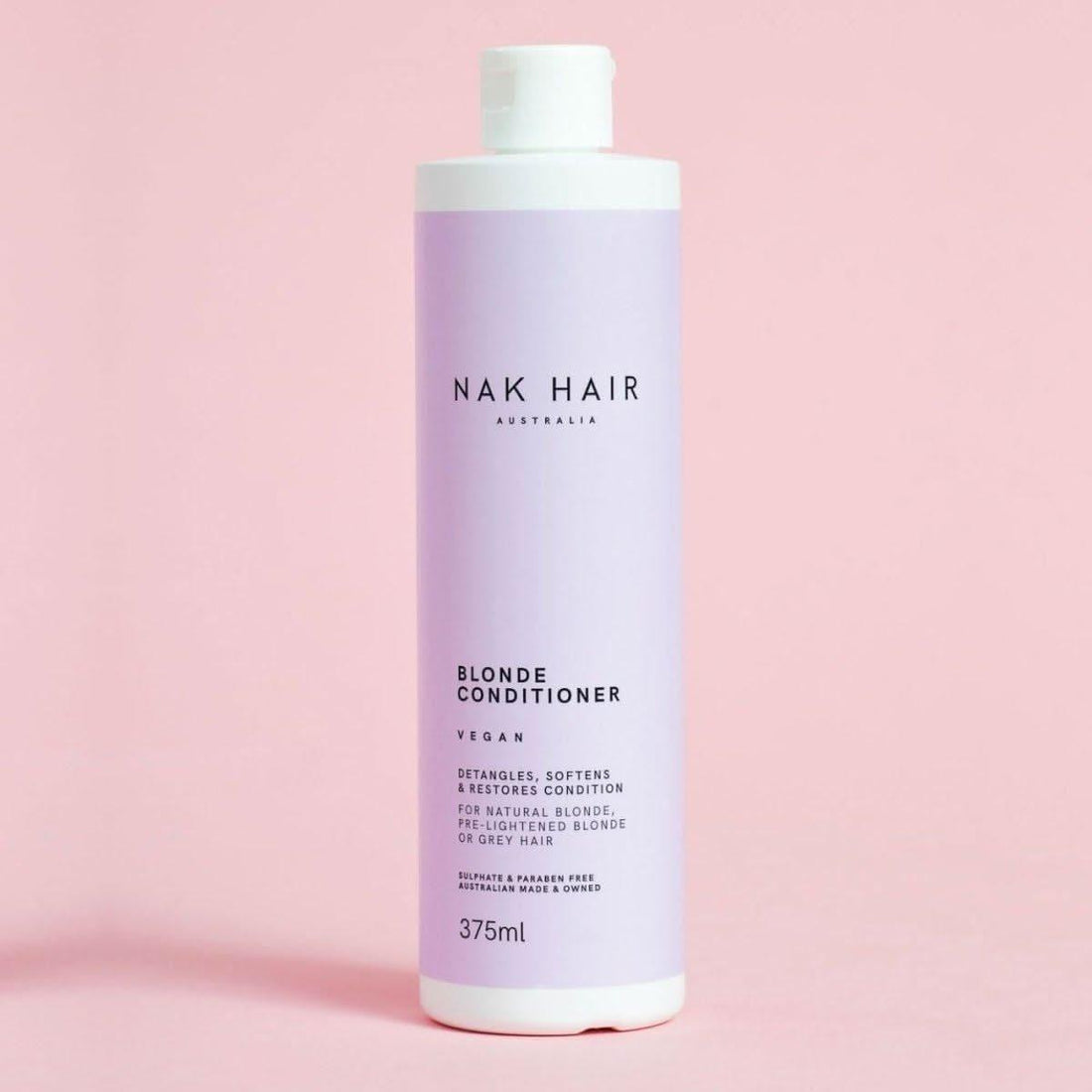 NAK Blonde Conditioner | Moisturising Care for Blonde &amp; Grey Hair