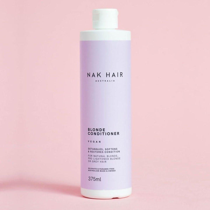 NAK Blonde Conditioner | Moisturising Care for Blonde &amp; Grey Hair