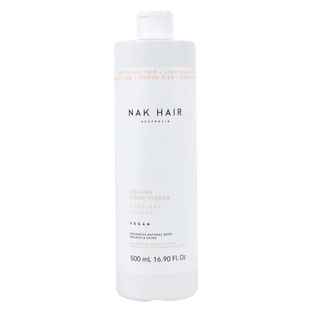 NAK Volume Conditioner | Weightless Volumising Formula with Bonus Size