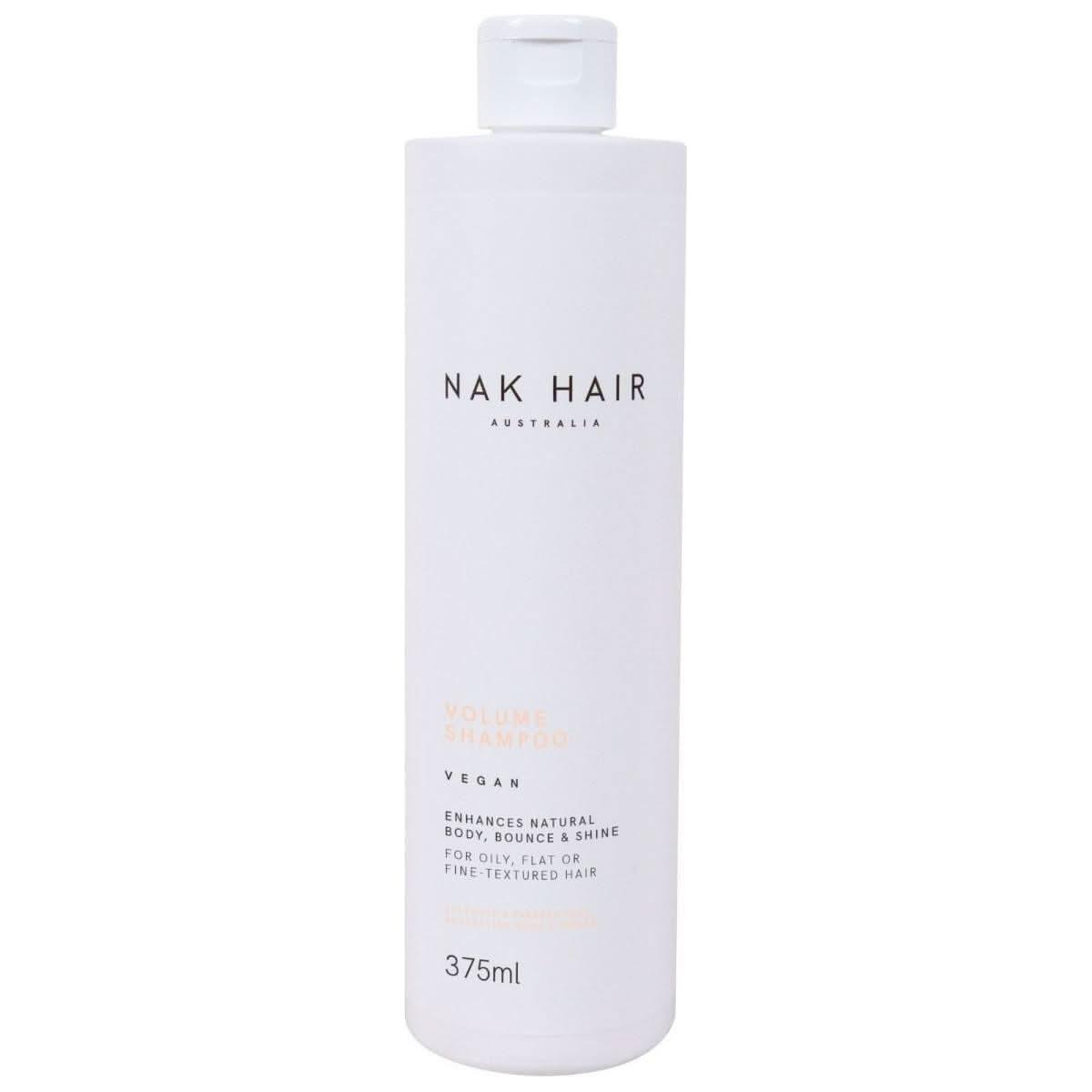 NAK Volume Shampoo | Lightweight Cleanser for Fine & Flat Hair