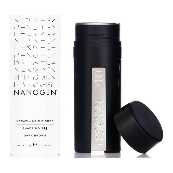 Nanogen Keratin Thickening Hair Fibres 2 Month Dark Brown 30g | Instant Volume & Fullness